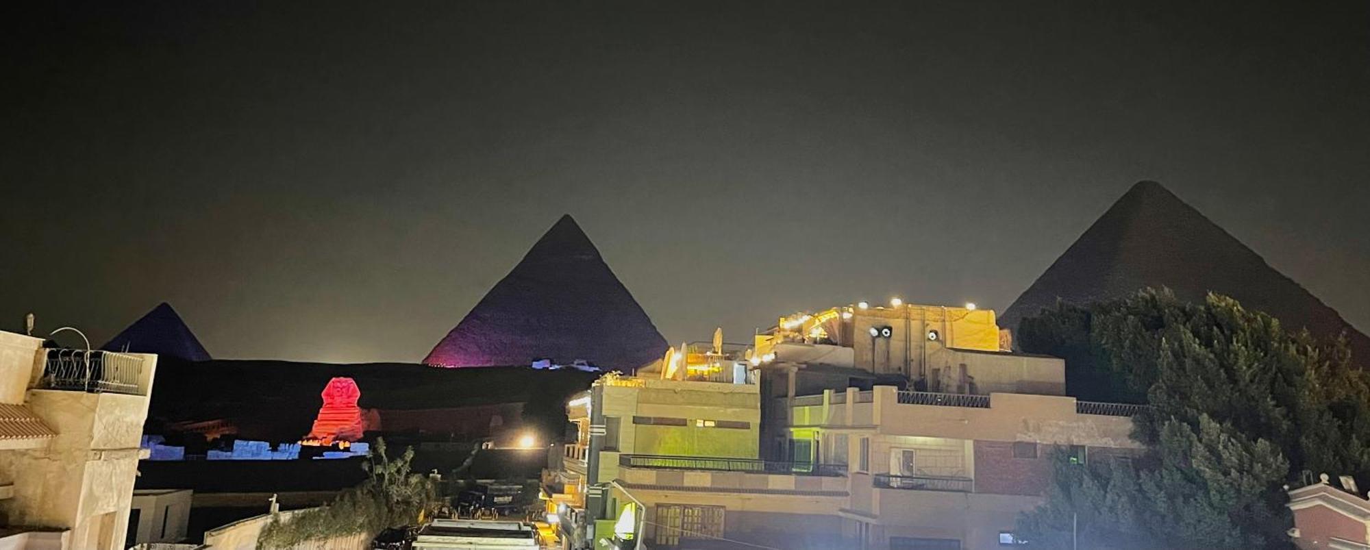 King Ali Pyramids View Inn Kafret el-Gabal Εξωτερικό φωτογραφία